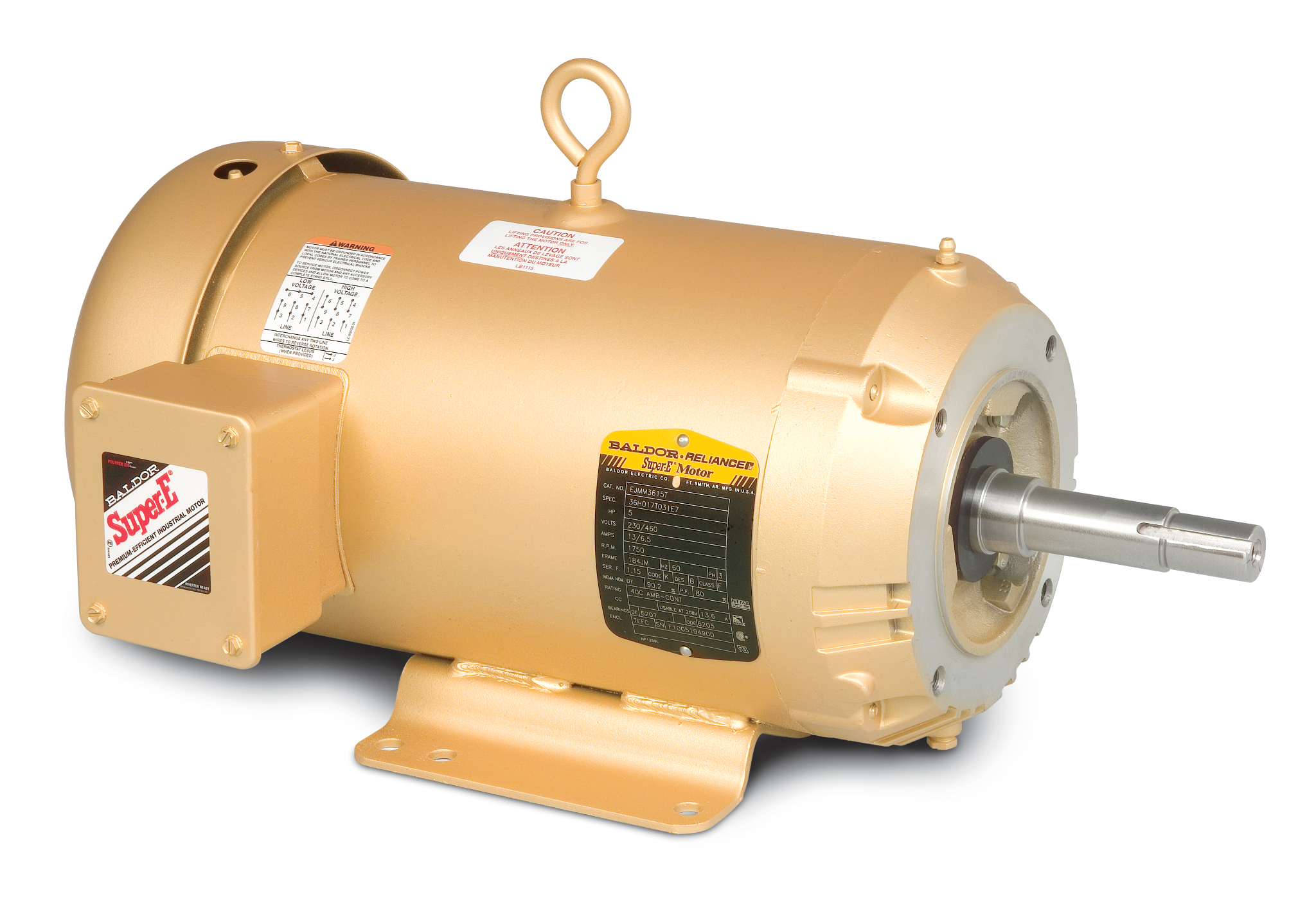 Motor AC TEFC Acoplado (VEJMM3558T)