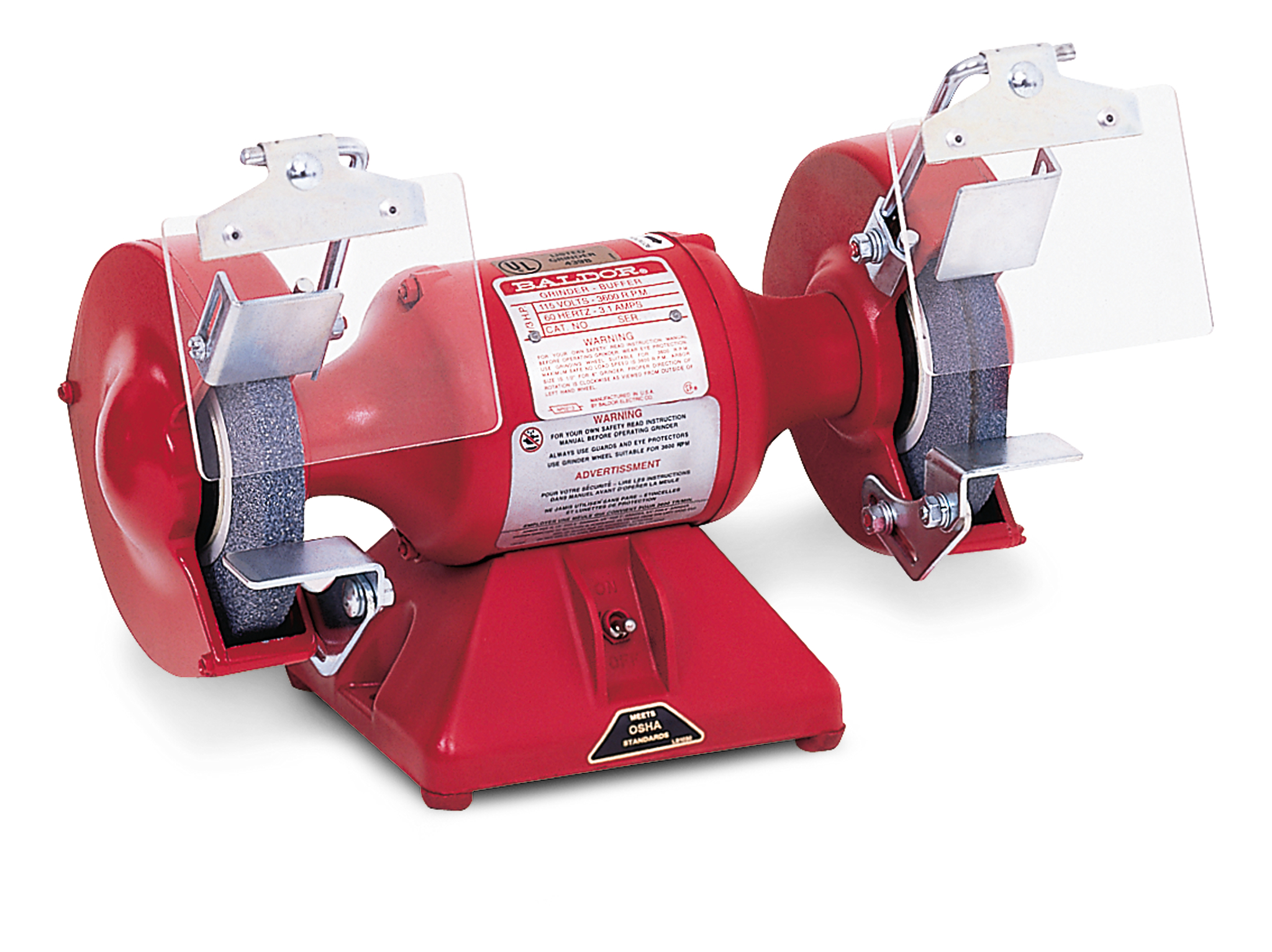 Bench Grinder 0.5HP 115V 60Hz (762R)